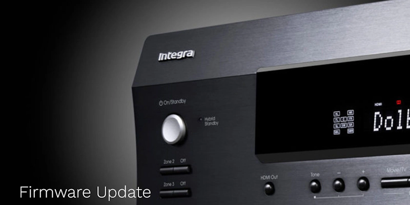 Integra releases FW update to include New Web Setup functionality