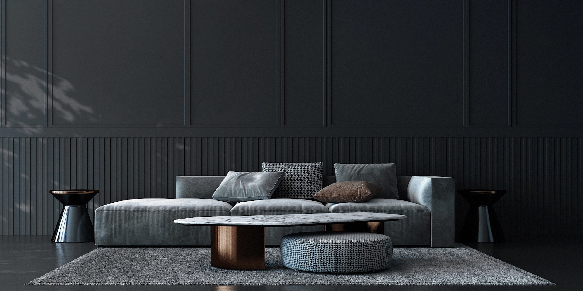 Integra Custom Integration moody and sophisticated lounge space 2000x1000