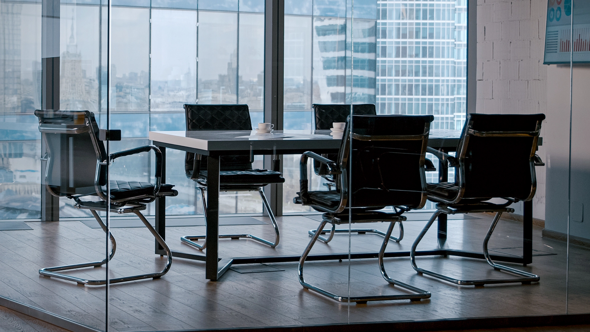 Integra Pro Amps 4125 DSP stylish conference room in high rise Square No Overlay