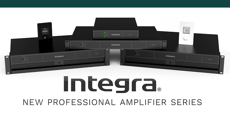 Integra Introduces All-New Professional Amplifiers